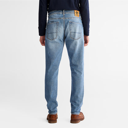 Mens Sargent Lake Stretch Jeans for Men in Light Blue - Timberland