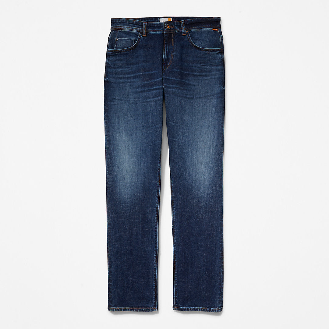 Mens Squam Lake Stretch Jeans in Blue - Timberland