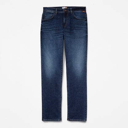 Mens Squam Lake Stretch Jeans in Blue - Timberland