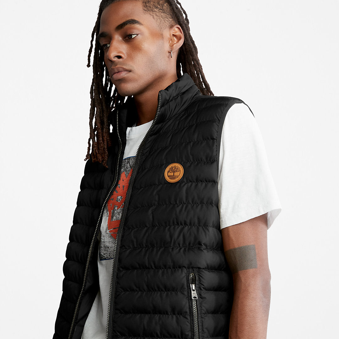 Mens Axis Peak Thermal Vest for Men in Black - Timberland