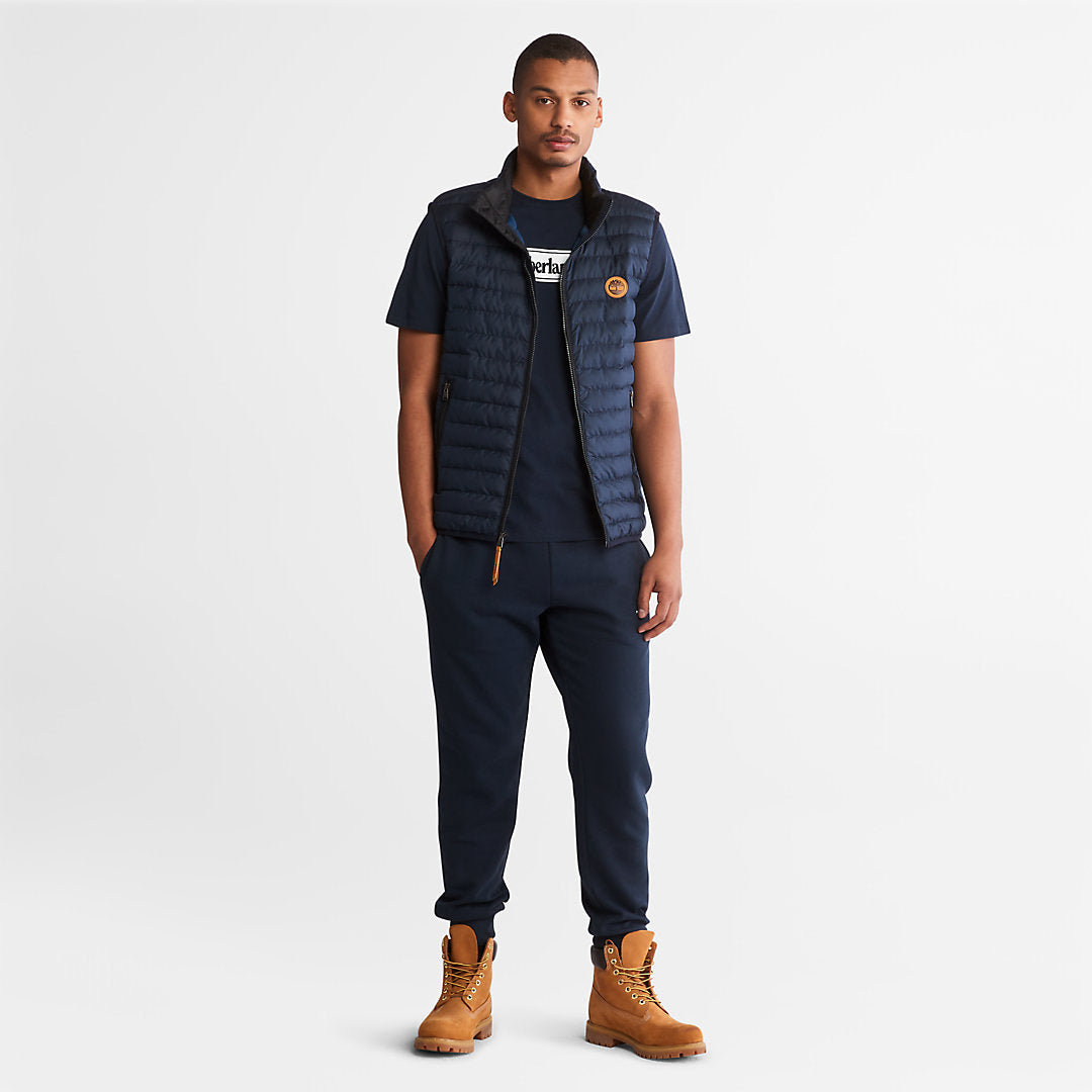 Mens Axis Peak Thermal Vest for Men in Navy - Timberland