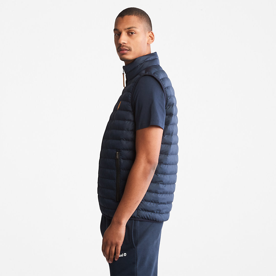 Mens Axis Peak Thermal Vest for Men in Navy - Timberland
