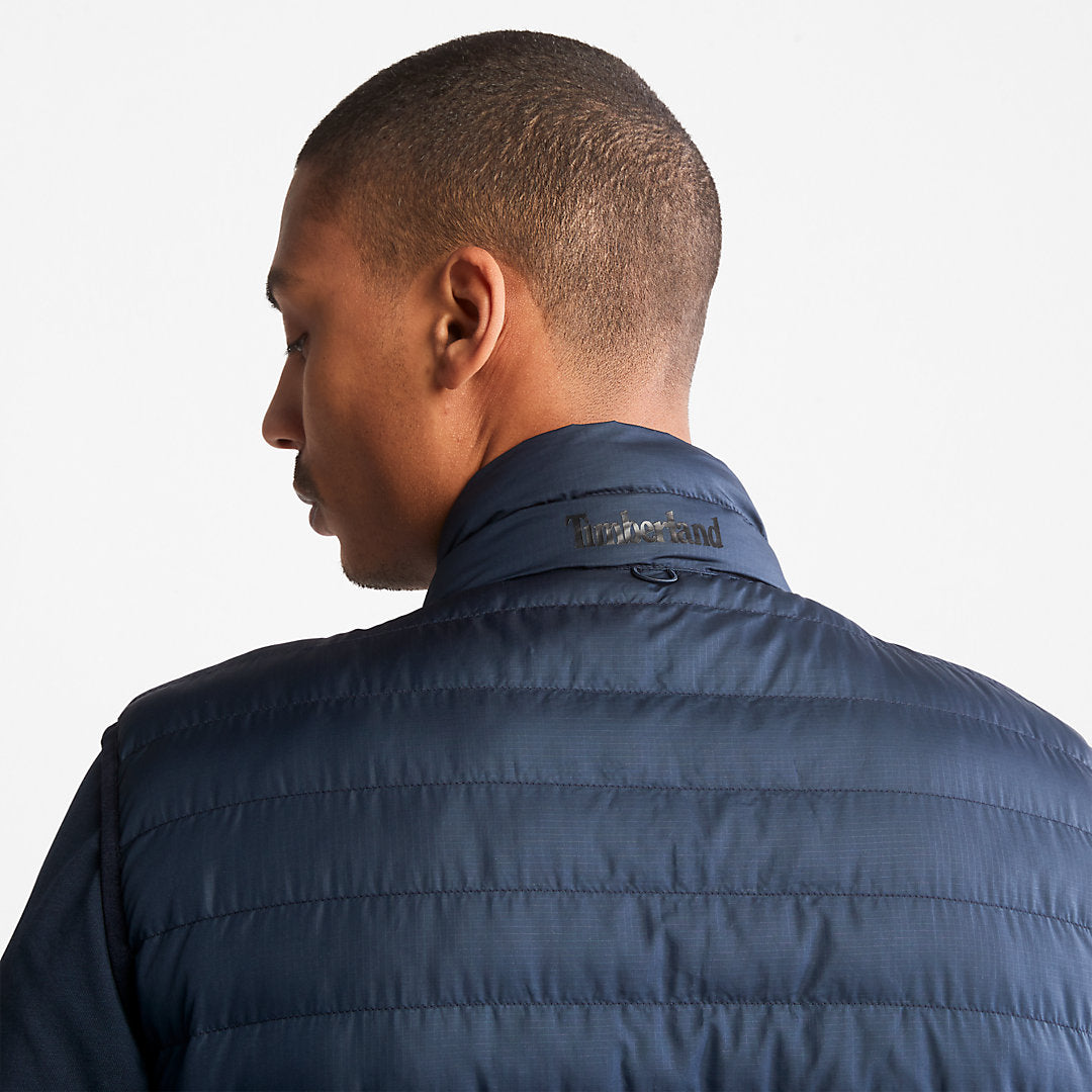 Mens Axis Peak Thermal Vest for Men in Navy - Timberland