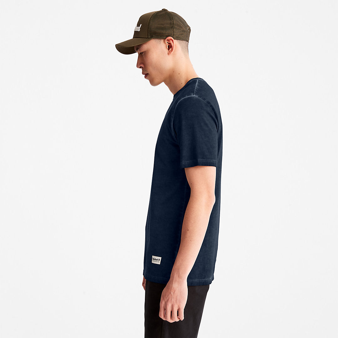 Mens Lamprey River T-shirt for Men in Navy - Timberland