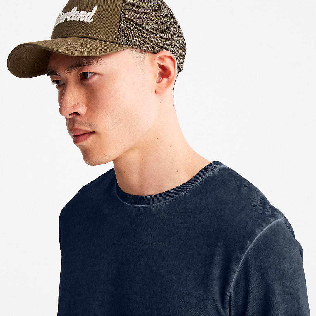 Mens Lamprey River T-shirt for Men in Navy - Timberland