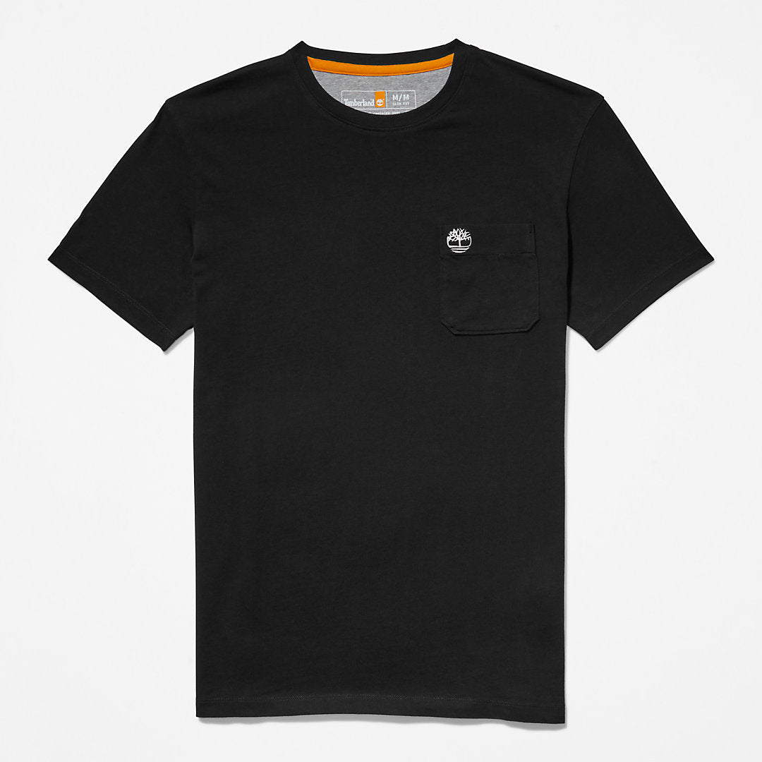 Mens Dunstan River Pocket T-shirt for Men in Black - Timberland