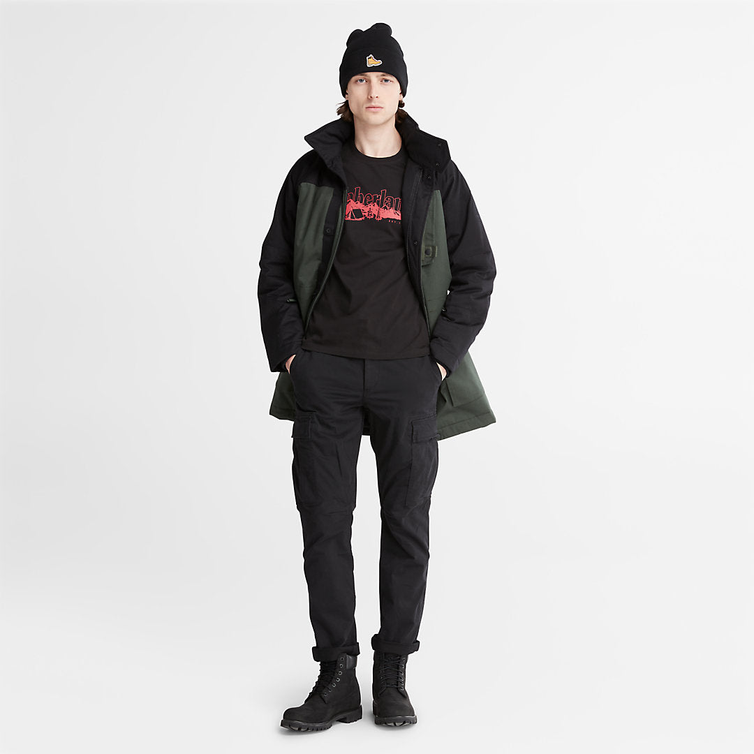 Mens Squam Lake Cargo Trousers for Men in Black - Timberland