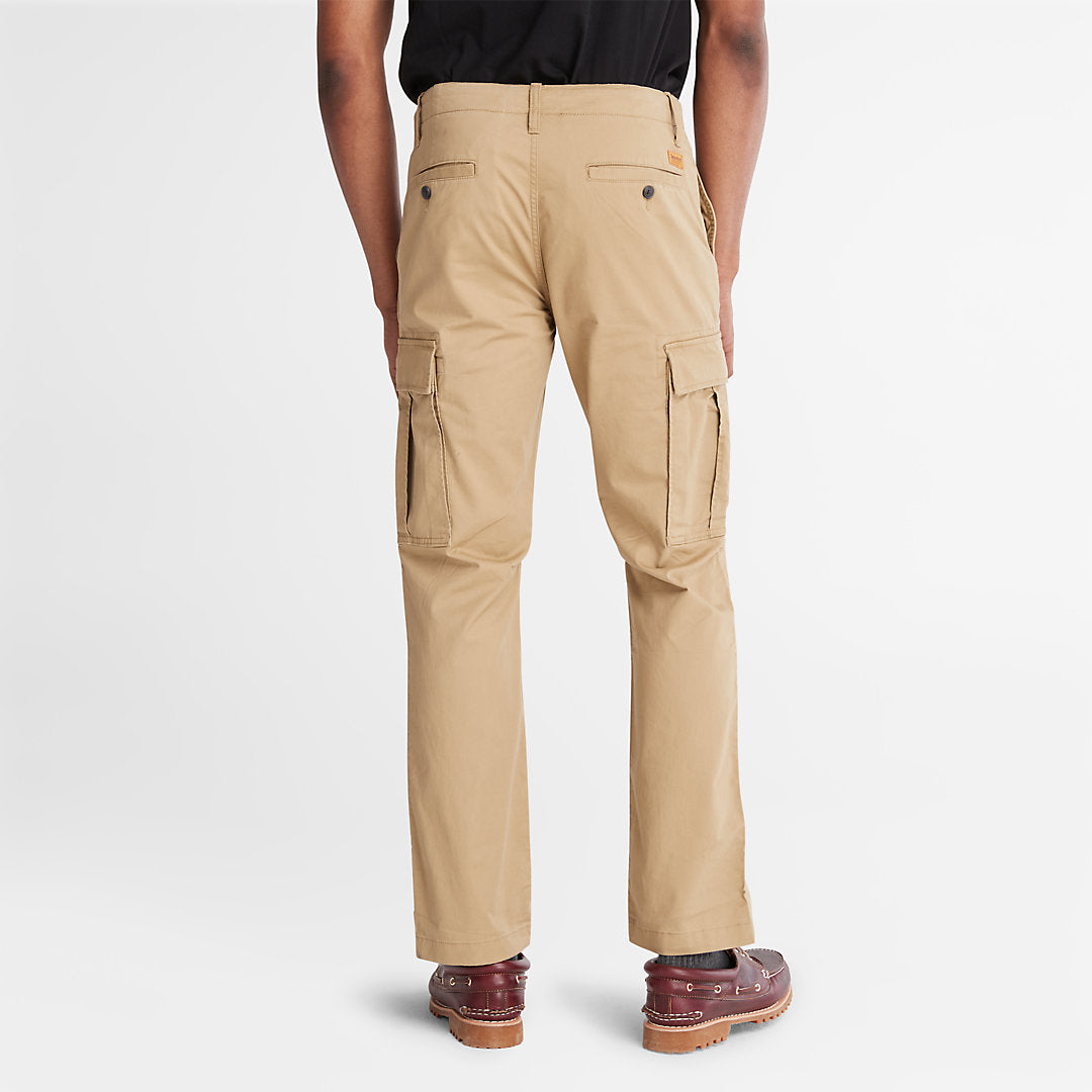 Mens Squam Lake Cargo Trousers for Men in Khaki - Timberland
