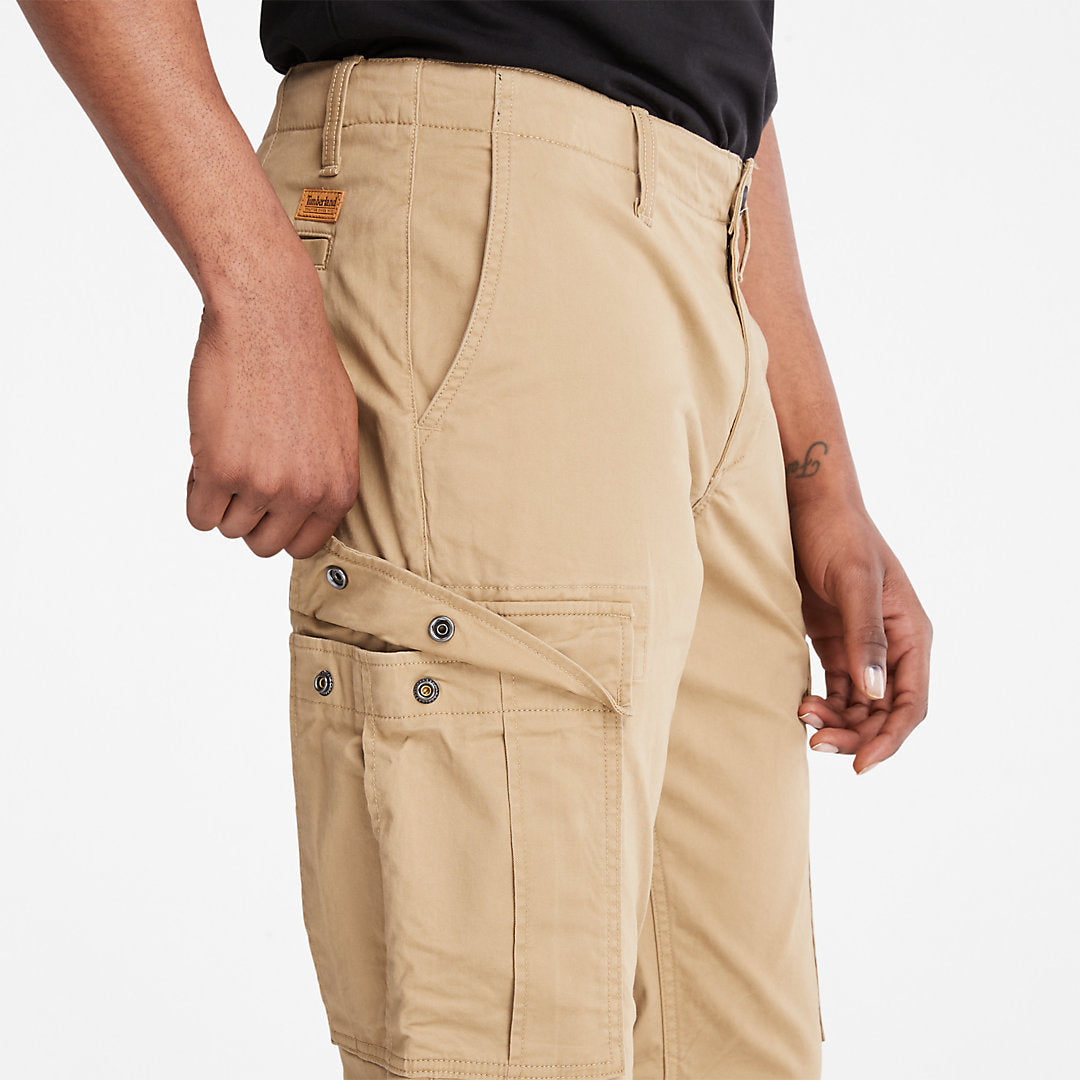 Mens Squam Lake Cargo Trousers for Men in Khaki - Timberland