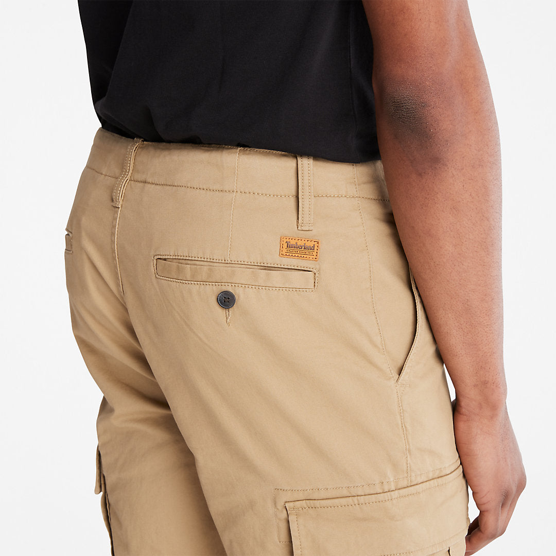 Mens Squam Lake Cargo Trousers for Men in Khaki - Timberland