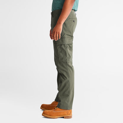 Mens Squam Lake Cargo Trousers for Men in Green - Timberland