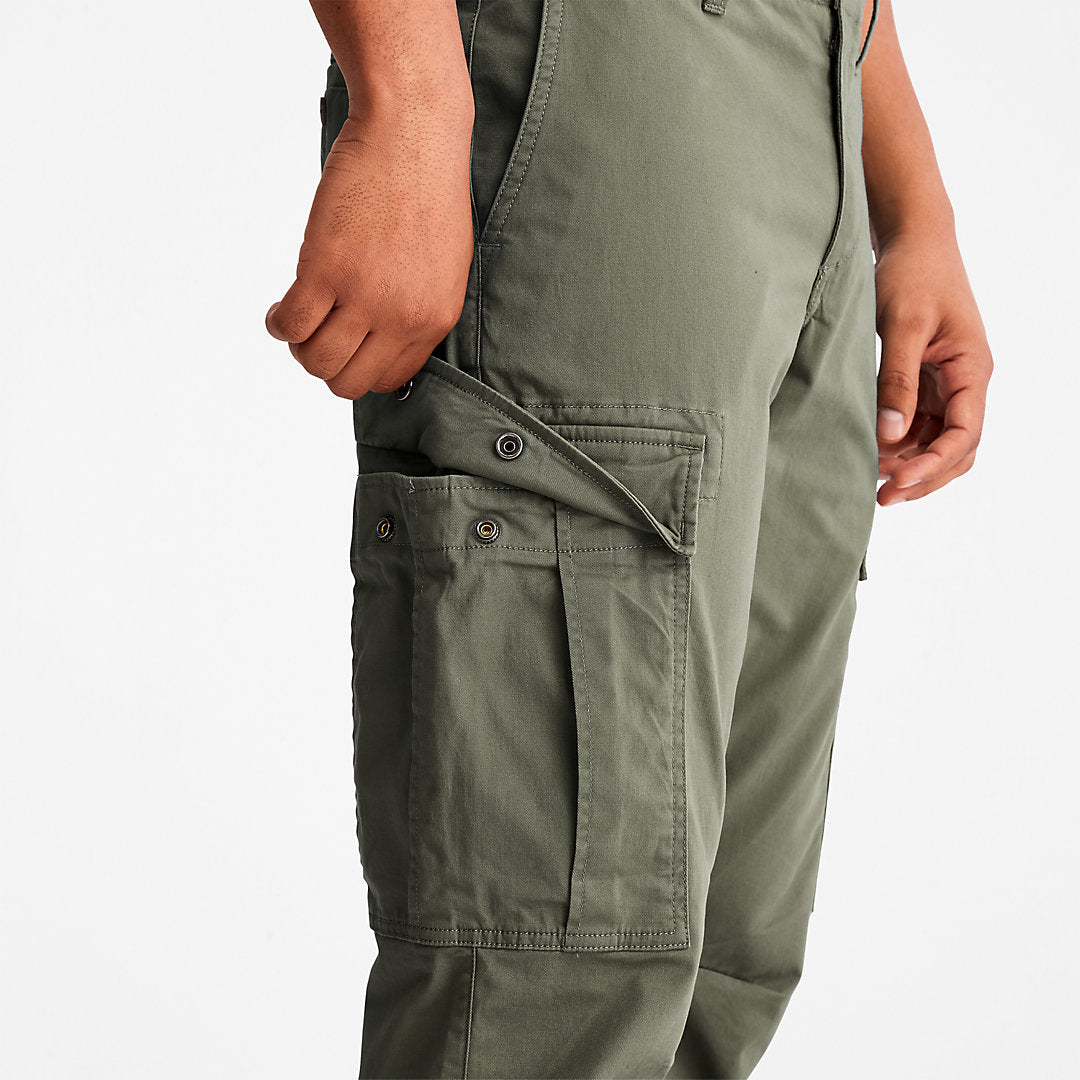 Mens Squam Lake Cargo Trousers for Men in Green - Timberland