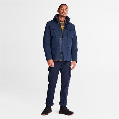 Mens Snowdon Peak 3-in-1 M65 Jacket for Men in Navy - Timberland