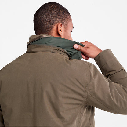 Mens Snowdon Peak 3-in-1 M65 Jacket for Men in Dark Green - Timberland