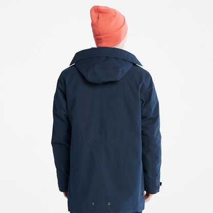 Mens Snowdon Peak 3-in-1 Waterproof Parka for Men in Navy - Timberland