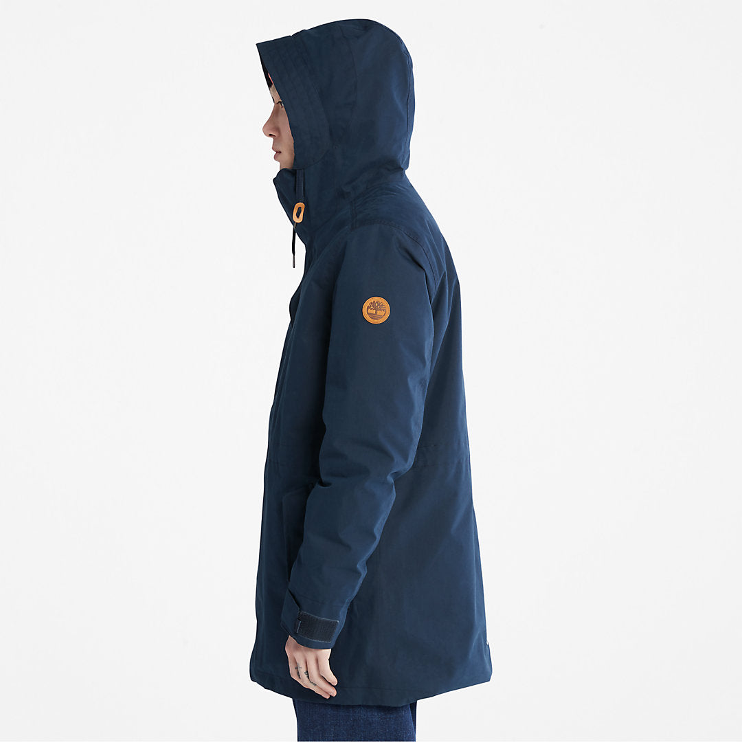 Mens Snowdon Peak 3-in-1 Waterproof Parka for Men in Navy - Timberland