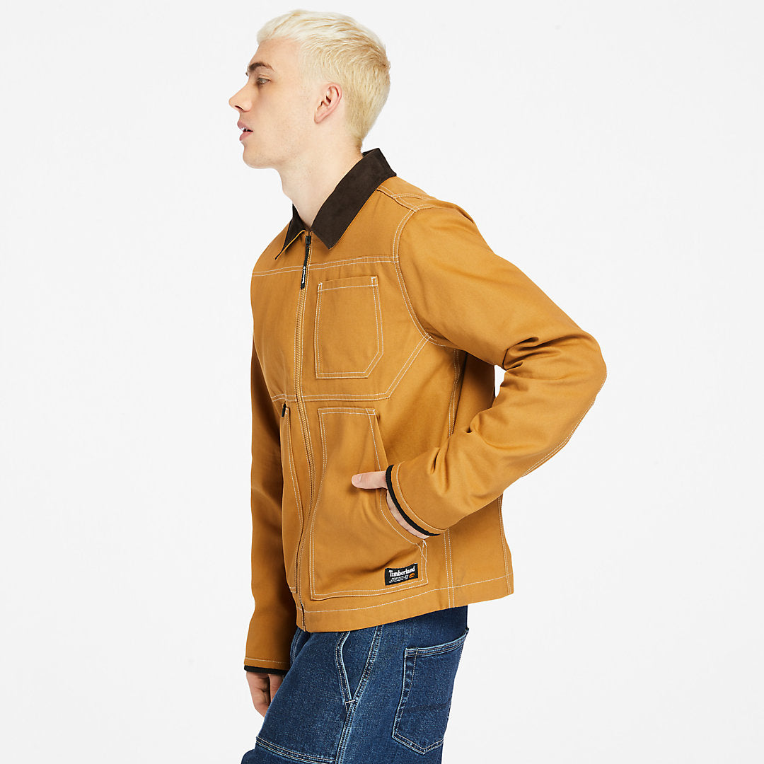 Mens Chore Jacket for Men in Yellow - Timberland