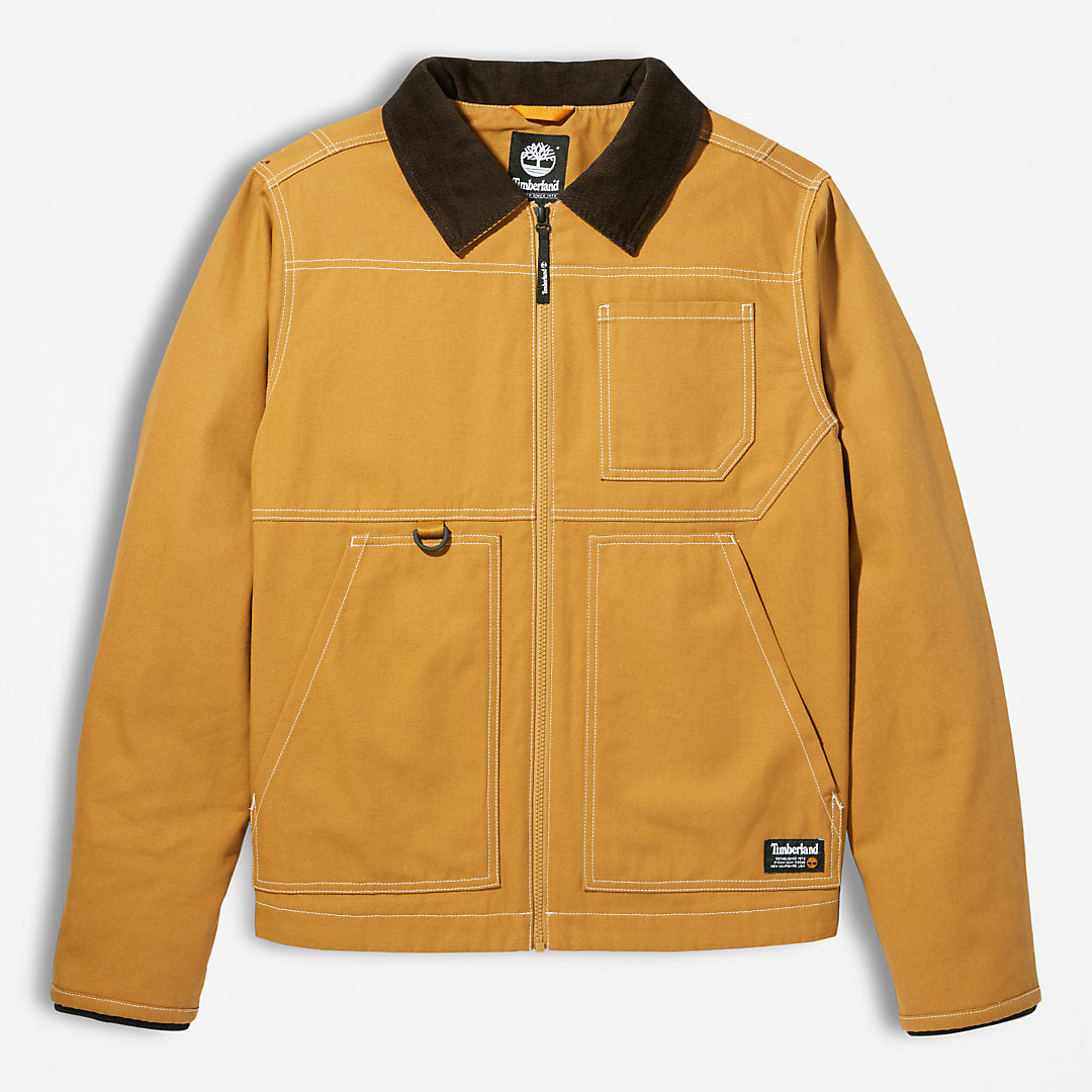 Mens Chore Jacket for Men in Yellow - Timberland