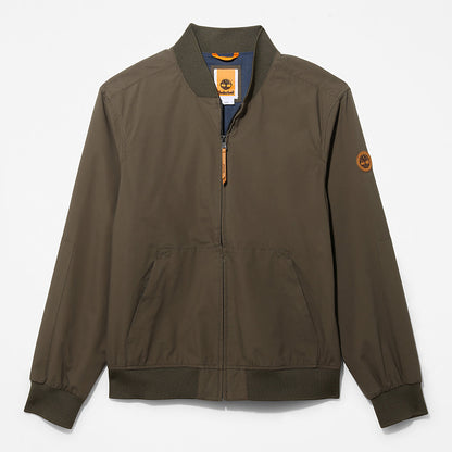 Mens Outdoor Heritage Bomber Jacket for Men in Dark Green - Timberland