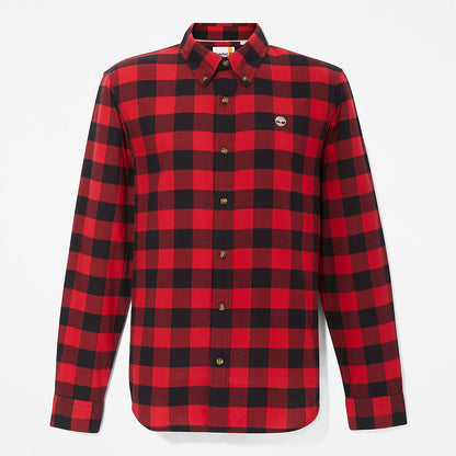 Mens Mascoma River Check Shirt for Men in Red - Timberland