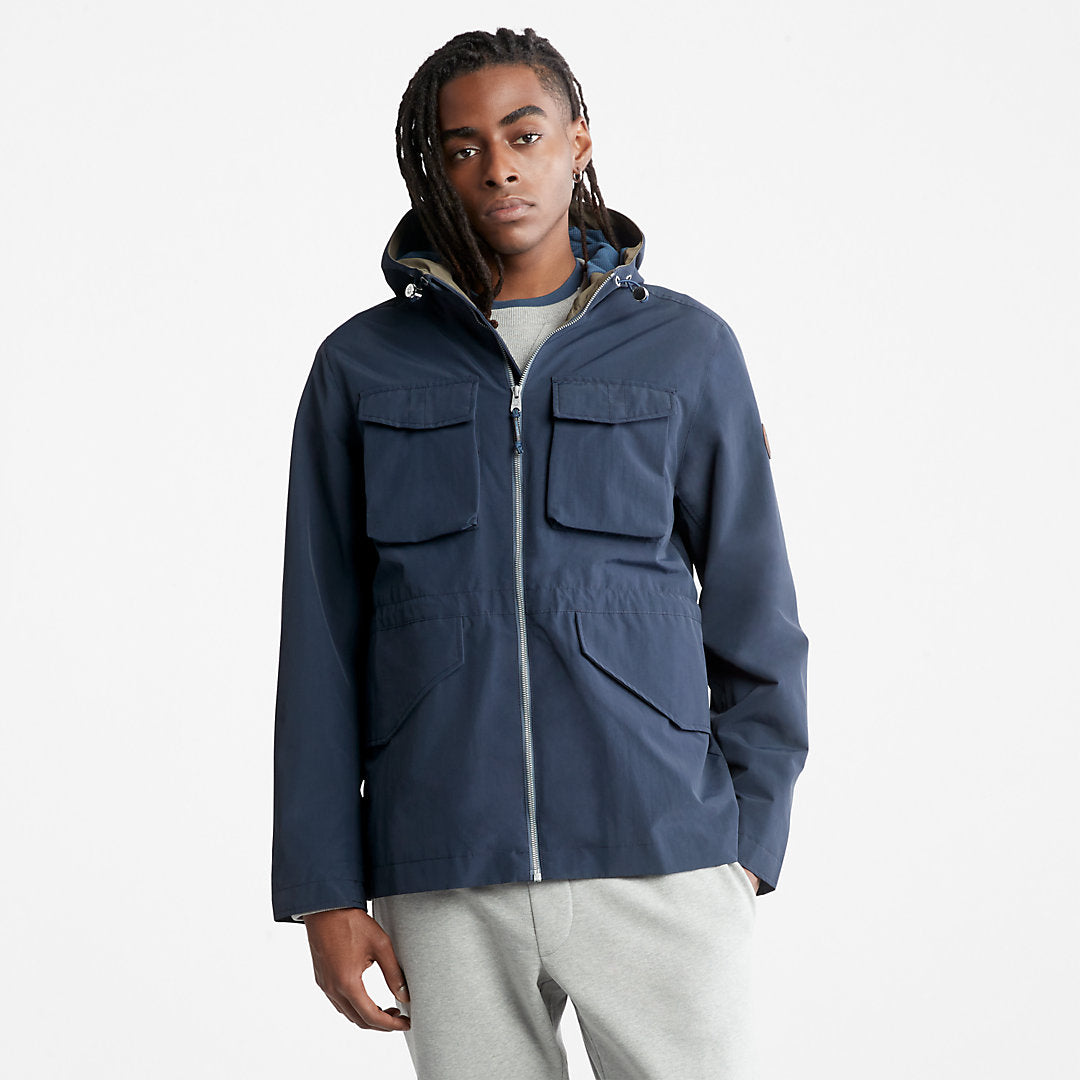 Mens Coastal Cool Bomber Jacket for Men in Navy - Timberland