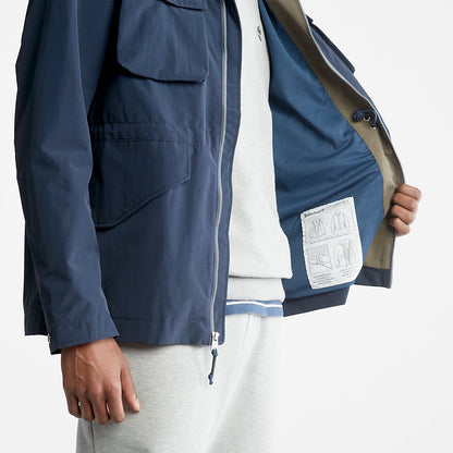 Mens Coastal Cool Bomber Jacket for Men in Navy - Timberland