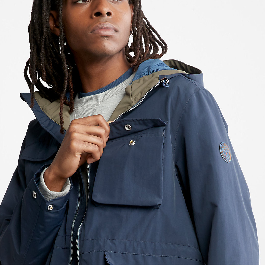 Mens Coastal Cool Bomber Jacket for Men in Navy - Timberland