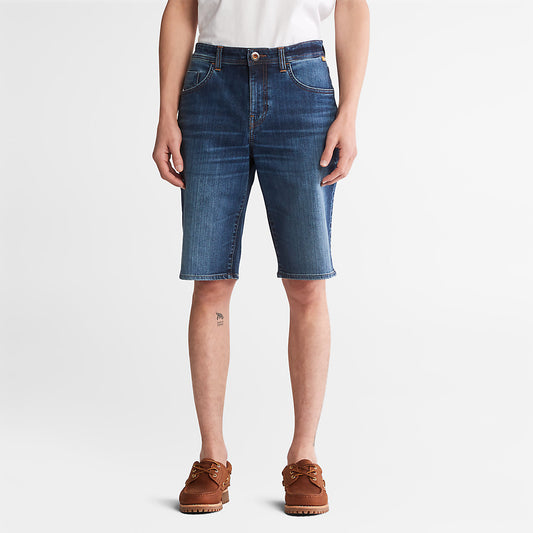 Mens Canobie Lake Denim Shorts for Men in Indigo - Timberland