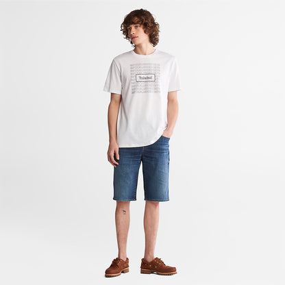 Mens Canobie Lake Denim Shorts for Men in Indigo - Timberland