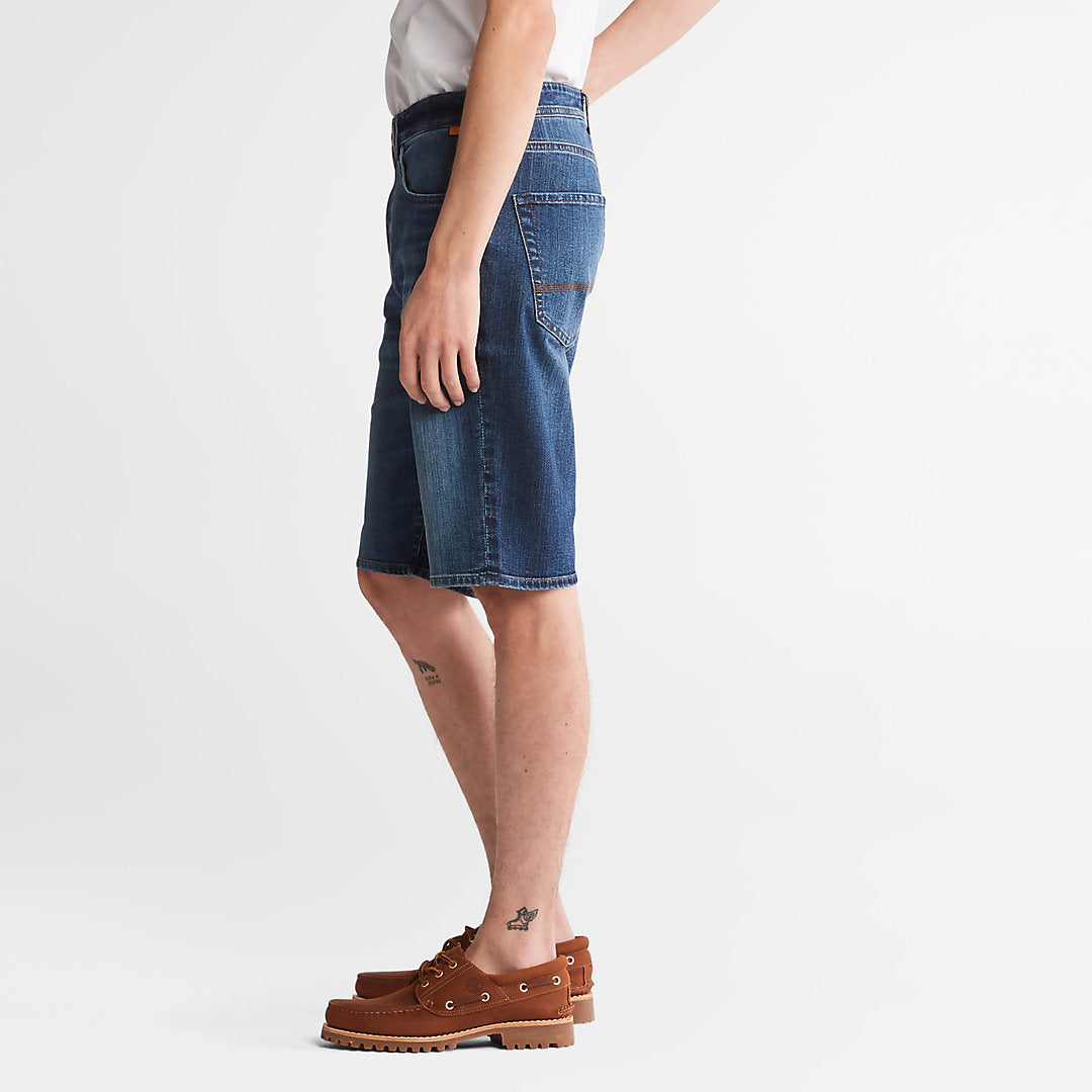 Mens Canobie Lake Denim Shorts for Men in Indigo - Timberland