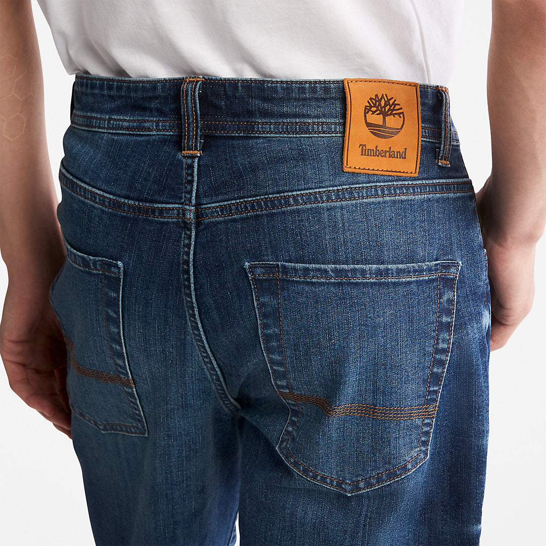 Mens Canobie Lake Denim Shorts for Men in Indigo - Timberland