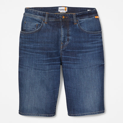 Mens Canobie Lake Denim Shorts for Men in Indigo - Timberland