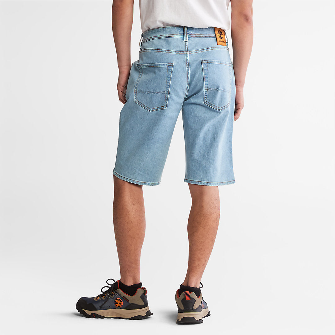 Mens Canobie Lake Denim Shorts for Men in Blue - Timberland