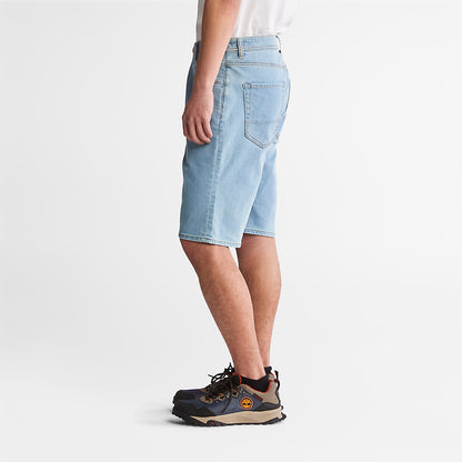 Mens Canobie Lake Denim Shorts for Men in Blue - Timberland