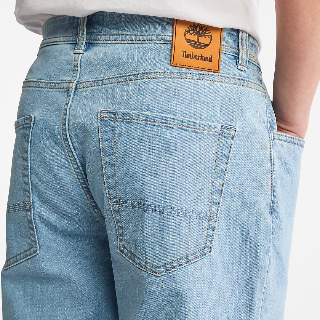 Mens Canobie Lake Denim Shorts for Men in Blue - Timberland