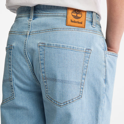 Mens Canobie Lake Denim Shorts for Men in Blue - Timberland