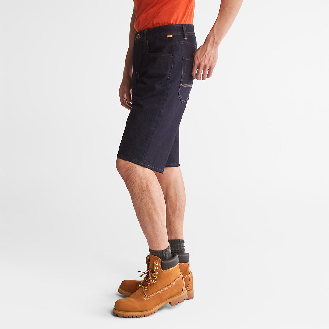 Mens Canobie Lake Denim Shorts for Men in Indigo - Timberland