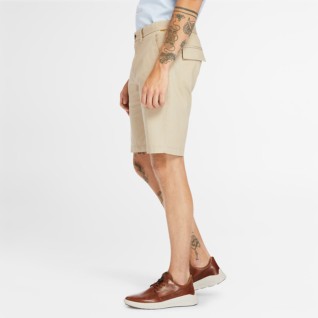 Mens Squam Lake Lightweight Shorts for Men in Beige - Timberland