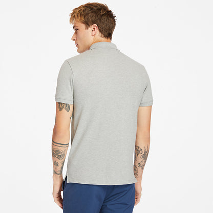 Mens Merrymeeting River Polo Shirt for Men in Grey - Timberland