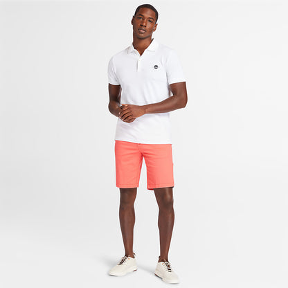 Mens Merrymeeting River Polo Shirt for Men in White - Timberland