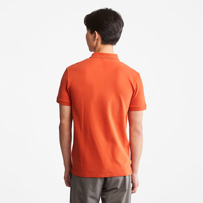 Mens Merrymeeting River Polo Shirt for Men in Orange - Timberland