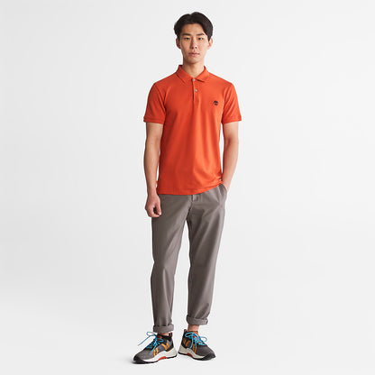 Mens Merrymeeting River Polo Shirt for Men in Orange - Timberland