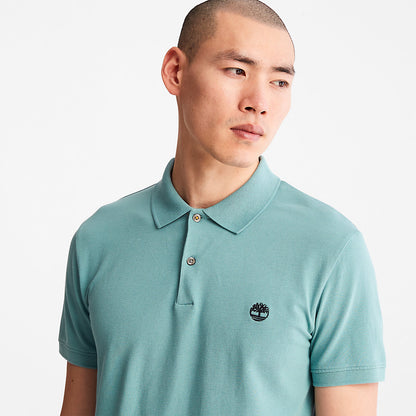 Mens Merrymeeting River Polo Shirt for Men in Green - Timberland