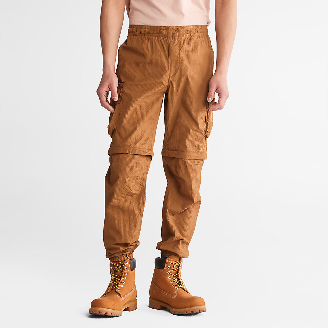 Mens Convertible Trousers for Men in Brown - Timberland