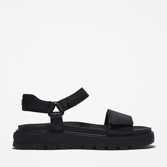 Womens Ray City Ankle Strap Sandal for Women in Black - Timberland
