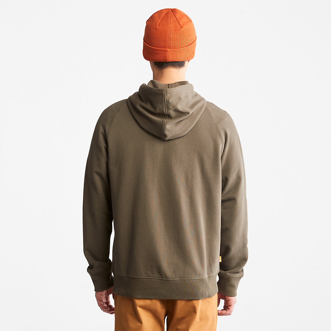 Mens Exeter River Hoodie for Men in Dark Green - Timberland