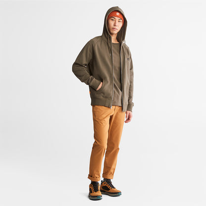 Mens Exeter River Hoodie for Men in Dark Green - Timberland