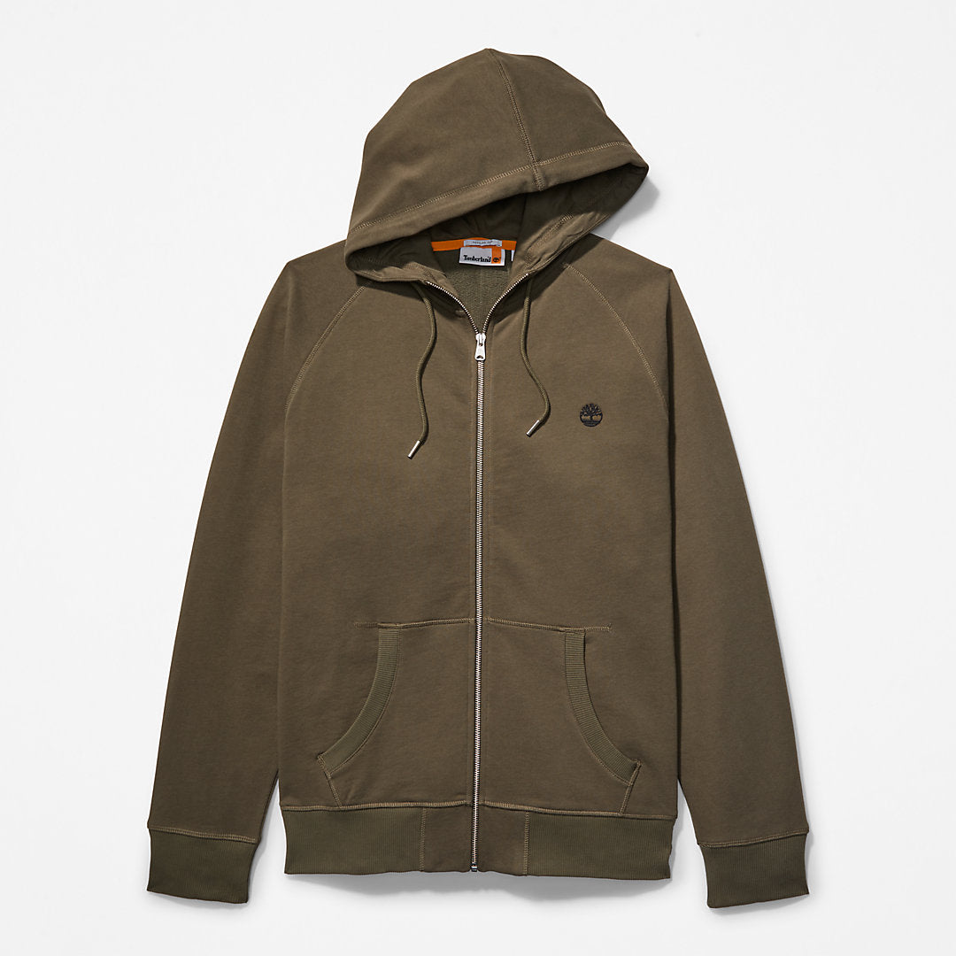 Mens Exeter River Hoodie for Men in Dark Green - Timberland