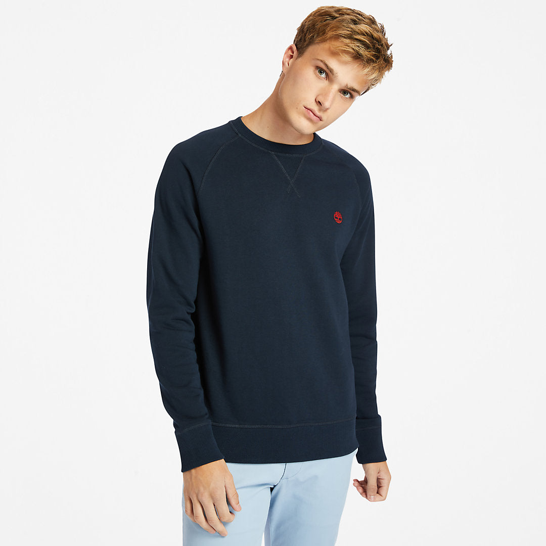 Mens Exeter River Sweatshirt for Men in Navy - Timberland