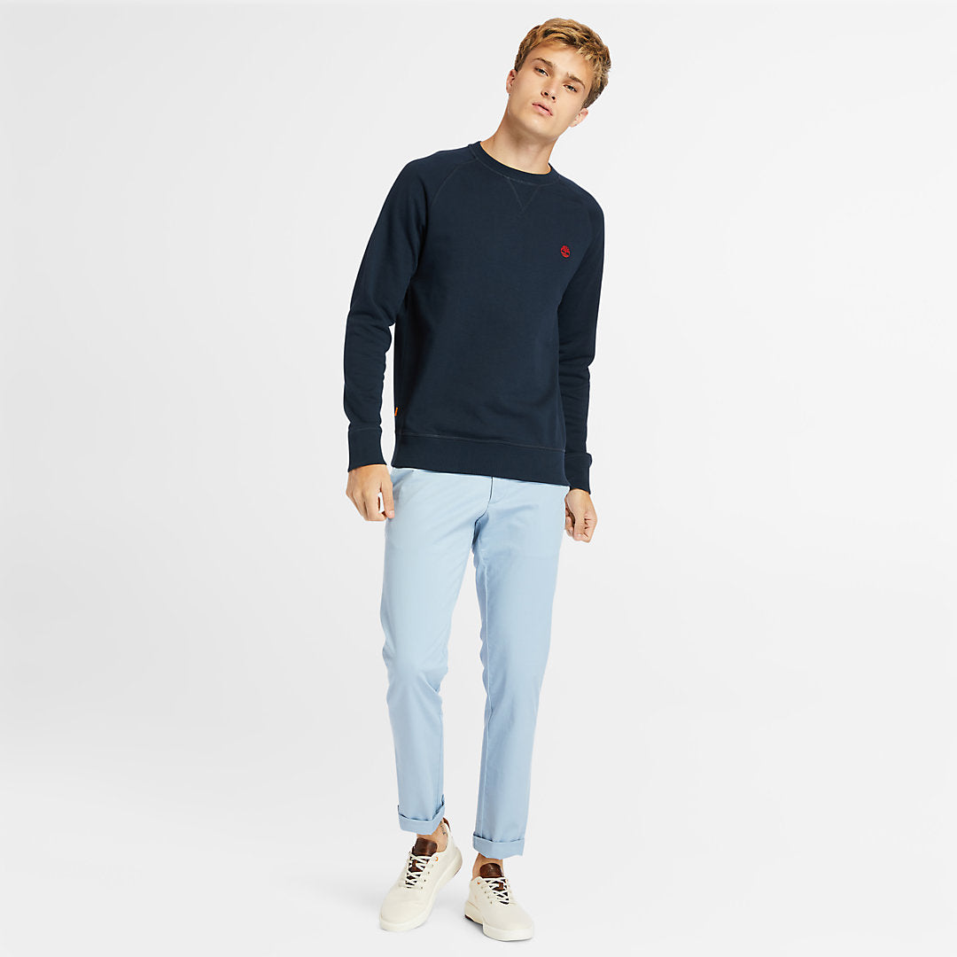 Mens Exeter River Sweatshirt for Men in Navy - Timberland
